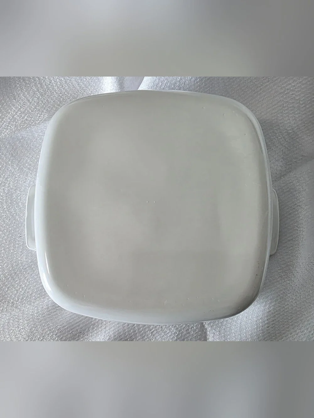 Corning Ware Blue Floral Casserole Dish